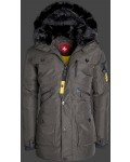 Jacken-Coat Falkland HaHeMeAirTec Graphit Jacke Herren Winter - Jacken-Coat Schneezauber | jackenjackets.de