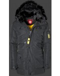 Jacken-Coat Falkland HaHeMeAirTec Schwarz Jacke Herren Winter - Jacken-Coat Sale | jackenjackets.de