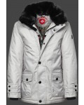 Jacken-Coat Feuerland FlannelAirTec Flanellgrey Jacke Herren Winter - Jacken-Coat Schneezauber | jackenjackets.de