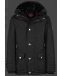 Jacken-Coat Feuerland RainbowAirTec Schwarz Jacke Herren Winter - Jacken-Coat Schneezauber | jackenjackets.de