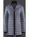 Jacken-Coat Helium Medium FloRaHiTec Blue/Offwhite Close Up Jacke Damen Winter - Jacken-Coat Outlet Online | jackenjackets.de
