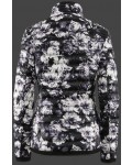 Jacken-Coat Helium Short FloRaHiTec Black White Flowers Jacke Damen Winter,HELS-788-BWF-GRÖßE,Jacken-Coat Jacken Outlet
