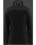 Jacken-Coat Jet Jacket Sport Lady MicroFleece Schwarz Jacke Damen Winter,JJSL-10-SW-GRÖßE,Jacken-Coat Damen Winterjacke