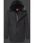 Jacken-Coat Manhattan HDDAirTec Schwarz Jacke Herren Winter - Jacken-Coat Outlet | jackenjackets.de