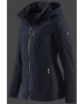 Jacken-Coat Marysol MicroFleece Midnightblue Jacke Damen Winter
