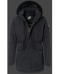 Jacken-Coat Meteorite HeroeAirTec Schwarz Jacke Herren Winter - Jacken-Coat Winterjacke | jackenjackets.de