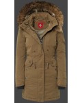 Jacken-Coat Meteorite Lady MeTecAirTec Camel Jacke Damen Winter - Jacken-Coat Winterjacke | jackenjackets.de