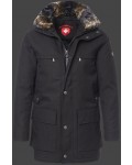 Jacken-Coat Monte Carlo WoCasAirTec Schwarz Jacke Herren Winter - Jacken-Coat Jacke Damen Winter | jackenjackets.de