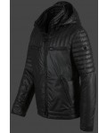 Jacken-Coat Motorunion Men Winter CarboHiTec Schwarz Jacke Herren Winter