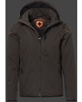 Jacken-Coat Nitrospeed ElaDuAirTec Ebony/Orange Jacke Herren Sommer - Jacken-Coat Jacken Outlet | jackenjackets.de