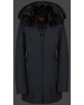 Jacken-Coat Paris PolyHiTec Darknavy Jacke Damen Winter - Jacken-Coat Outlet Online | jackenjackets.de