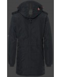 Jacken-Coat Quasar HaHeMeAirTec Schwarz Jacke Herren Winter,QUAS-435-SW-GRÖßE,Jacken-Coat Outlet