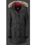 Jacken-Coat Quasar Lady HaHeMeAirTec Graphit Jacke Damen Winter - Jacken-Coat Outlet Online | jackenjackets.de