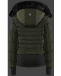 Jacken-Coat Queens TiSaAirTec Darkarmy Jacke Damen Winter,QUE-382-DA-GRÖßE,Jacken-Coat Jacken Outlet