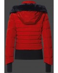 Jacken-Coat Queens TiSaAirTec Darkred Jacke Damen Winter,QUE-382-DRD-GRÖßE,Jacken-Coat Outlet