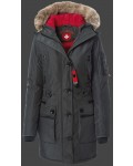 Jacken-Coat Questar Lady HaHeMeAirTec Graphit Jacke Damen Winter - Jacken-Coat Outlet Online | jackenjackets.de