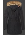 Jacken-Coat Questar Lady HaHeMeAirTec Schwarz Jacke Damen Winter,QUEL-435-SW-GRÖßE,Jacken-Coat Outlet