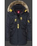 Jacken-Coat Rescue Parka RainbowAirTec Midnightblue Jacke Herren Winter - Jacken-Coat Jacke Damen Winter | jackenjackets.de