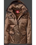 Jacken-Coat Revolution StarAirLite Browngold Jacke Damen Sommer - Jacken-Coat Outlet Online | jackenjackets.de
