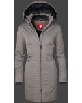 Jacken-Coat Riviera Parka SeBasLiAirTec Saltpepper Jacke Damen Winter - Jacken-Coat Schneezauber | jackenjackets.de