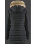 Jacken-Coat Scandinavia MoSoDuHiTec Schwarz Jacke Damen Winter,SCAN-719-SW-GRÖßE,Jacken-Coat Sale Damen