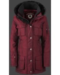 Jacken-Coat Schneezauber RainbowAirTec Darkred Jacke Damen Winter - Jacken-Coat Jacke Herren Winter | jackenjackets.de