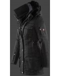 Jacken-Coat Schneezauber RainbowAirTec Schwarz Jacke Damen Winter