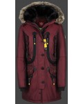 Jacken-Coat Seacliff Women RainbowAirTec Granat Jacke Damen Winter - Jacken-Coat Damen Winterjacke | jackenjackets.de