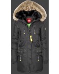 Jacken-Coat Seacliff Women RainbowAirTec Schwarz Jacke Damen Winter - Jacken-Coat Damen Winterjacke | jackenjackets.de