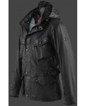 Jacken-Coat Shark Men LiDuCaHigTec Schwarz Jacke Herren Sommer
