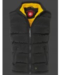 Jacken-Coat Snowdome Vest Men PrincessAirTec Schwarz Jacke Herren Winter - Jacken-Coat Schneezauber | jackenjackets.de