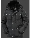 Jacken-Coat Snowdrift SnoMeSeDuTec Schwarz Jacke Herren Winter - Jacken-Coat Sale Damen | jackenjackets.de