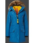 Jacken-Coat Snowtrail Lady HaHeMeAirTec Nauticblue Jacke Damen Winter - Jacken-Coat Winterjacke | jackenjackets.de