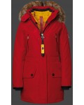 Jacken-Coat Snowtrail Lady HaHeMeAirTec Rot Jacke Damen Winter - Jacken-Coat Schneezauber | jackenjackets.de