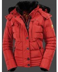 Jacken-Coat Stardust Lady TiSaAirTec Darkred Jacke Damen Winter - Jacken-Coat Jacken Outlet | jackenjackets.de