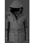 Jacken-Coat Stargate Lady FlaWoAirTec Anthracite/Black Jacke Damen Winter - Jacken-Coat Damen Jacken | jackenjackets.de