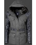 Jacken-Coat Stargate Lady FlaWoAirTec Anthracite/Midnightblue Jacke Damen Winter - Jacken-Coat Sale Damen | jackenjackets.de