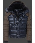 Jacken-Coat Stargate SnowAirTec Darknavy/Brownmelange Jacke Herren Winter - Jacken-Coat Sale | jackenjackets.de