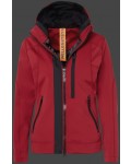 Jacken-Coat Sugarcube SilkyHiTec Rot/Schwarz Jacke Damen Winter - Jacken-Coat Winterjacke | jackenjackets.de