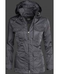 Jacken-Coat Sunrise GlossyAirTec Midnightblue Jacke Damen Sommer - Jacken-Coat Outlet | jackenjackets.de