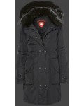 Jacken-Coat Trinity TiSaAirTec Schwarz Jacke Damen Winter - Jacken-Coat Schneezauber | jackenjackets.de