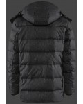 Jacken-Coat Vallee Men WoCarboAirTec Blackmelange Jacke Herren Winter,VALE-735-BMG-GRÖßE,Jacken-Coat Jacke Damen