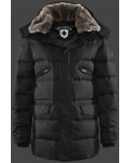 Jacken-Coat Vallee Men WoCarboAirTec Blackmelange Jacke Herren Winter - Jacken-Coat Schneezauber | jackenjackets.de