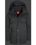 Jacken-Coat Vancouver ElaDuAirTec Schwarz Jacke Herren Winter - Jacken-Coat Jacke Herren | jackenjackets.de