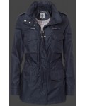 Jacken-Coat Wellington Lady SharkHiTec Midnightblue Jacke Damen Sommer - Jacken-Coat Schneezauber | jackenjackets.de