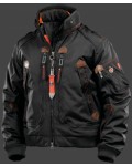 Jacken-Coat Wildfire RainbowAirTec Schwarz Jacke Herren Winter - Jacken-Coat Schneezauber | jackenjackets.de