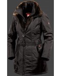 Jacken-Coat Zermatt Lang RainbowAirTec Schwarz Jacke Damen Winter - Jacken-Coat Damen Jacken | jackenjackets.de