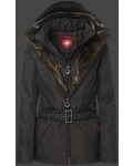 Jacken-Coat Zermatt RainbowAirTec Coffee Jacke Damen Winter - Jacken-Coat Schneezauber | jackenjackets.de